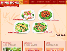 Tablet Screenshot of mingkongfortlauderdale.com